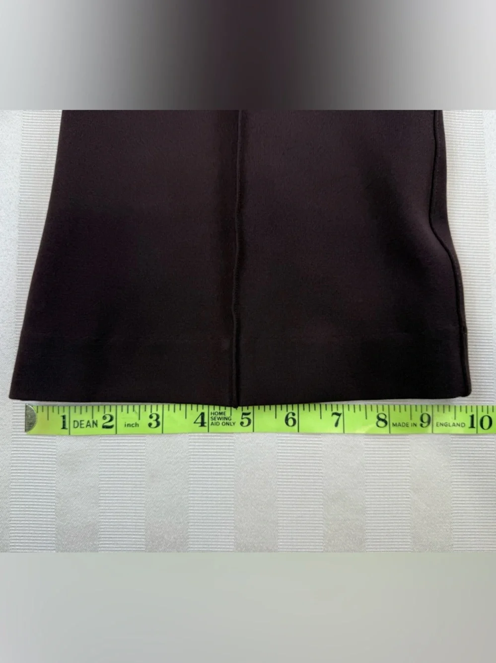 SPANX Micro Pont’e Flare Pants Size XL Deep Burgundy Boot Cut #20792R - Picture 12 of 14